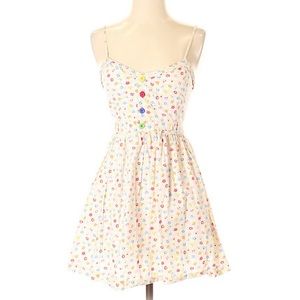 INSIGHT Printed Cotton Summer Dress (Size S)